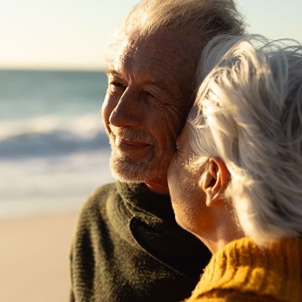 Hilton Head retirees on the beach